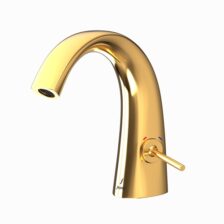 BASIN MIXER MARBLE GOLD HANDLE RB 818B for sale