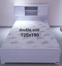 DOUBLE SIZE WOODEN BED FOR SALE
