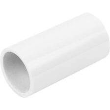 25MM PVC COUPLER WHITE DECODUCT-Toolstation-(1000408)