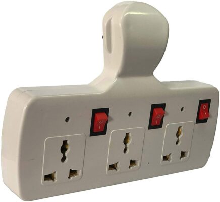 EXTENSION SOCKET UNIVERSAL 3 SWITCH WHITE 3WX5MTR-GENERIC-(1001149) for sale
