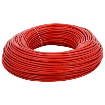 2.5MM SINGLE CORE CABLE RED NATIONAL (1ROLL-100YRD)-POLYCAB-(1000437)