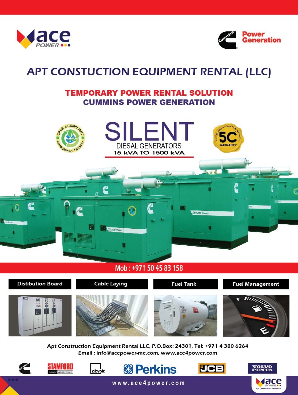 Ace Power (Apt Construction Equipment Rental LLC)