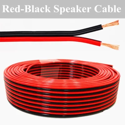 Cables and Wires- TWIN WIRE RED BLACK -ARICOL 0.75MM X 2C for sale