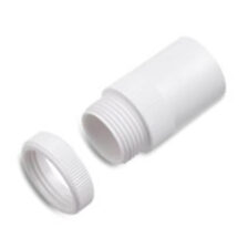 20MM PVC WHITE ADAPTOR DECODUCT-(1000373)