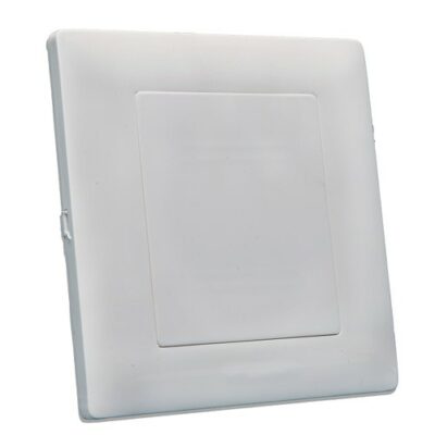 BLANK PLATE COVER PVC WHITE 6X3 (SQUARE) PRESTO-(1000607)