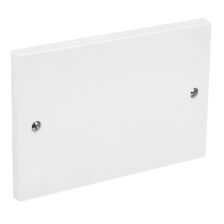 BLANK PLATE 6X3 WHITE ADMORE VZ0002-ADMORE-(1000605)