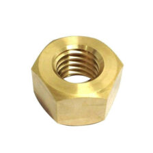 20MM BRASS HEX CHECK NUT VP for sale