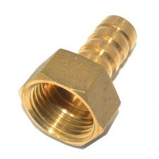 BRASS FEMALE NOSSLE 3/4 X 3/8 – for sale