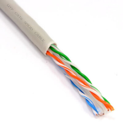 10MM 4 CORE ELECTRICAL CABLE FLEXIBLE WHITE 100Y MESC for sale