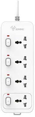 EXTENSION SOCKET UNIVERSAL S/SWITCH WHITE 3WX3MTR-GONGNIU-(1001152) for sale
