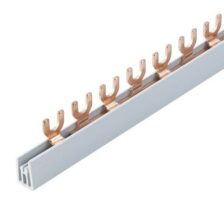 BUSBAR 4 POLE (1MTR= 14XFP) 1MTR LONG    (U TYPE) FOR SALE for sale