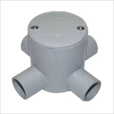 PVC JUNCTION BOX 4 WAY 20MM DD- A. S. Electrical-(1000366)