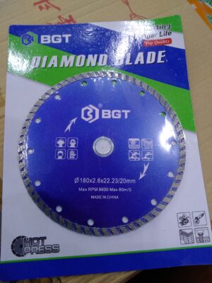 CONCRETE CUTTING DISC 7″ INCH -BGT DIAMOND BLADE FOR SALE