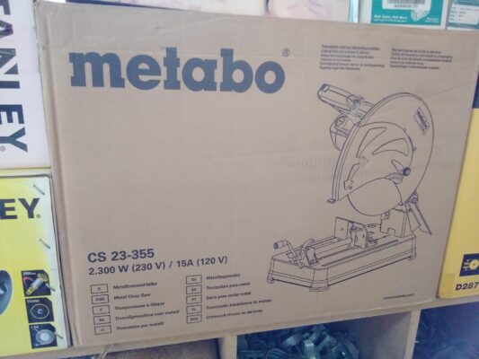 CHOP SAW CUTTER- CS 23-355 2300W METABO FOR SALE