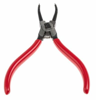 180mm Pliers with plastic handles, polished classic line.