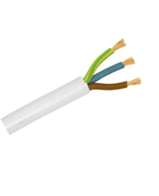 RR CABLE 1.5 3 CORE WHITE FOR SALE