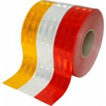 High Intensity Reflective Multi Colour Tape 24mmX5Meter(5 mtr Each Color)