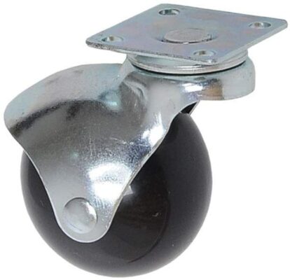 FURNITURE BALL CASTER WHEEL PLATE TYPE 2″
