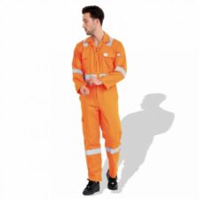 PRIME CAPTAIN FIRE RETARDANT COVERALL WITH REFLECTIVE TAPE