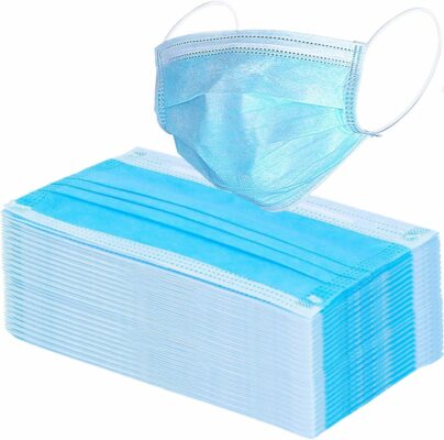 SURGICAL DISPOSABLE FACE MASK BLUE