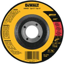 CUTIING DISC 41/2X1MM DEWALT DWA8062