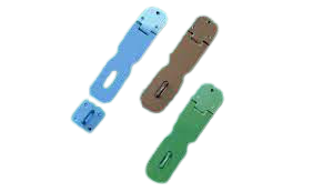 HASP AND STAPLE ASSORTED COLOR 1″ X 3″