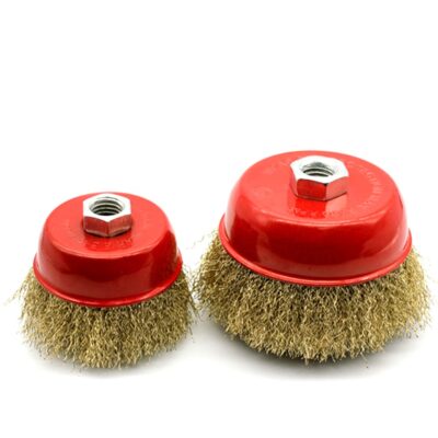 CIRCULAR BRUSH FOR DRILL BRASS 6MMX100MM for Sale