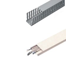 PANNEL TRUNKING 80X80 WITH COVER PVC 2MTR GIFFEX-(1001790)