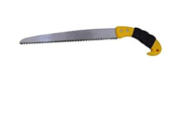 TIGER BRAND PRUNING SAW -PVC and Carbon Steel Pruning Saw (10 Inch, Multicolour)
