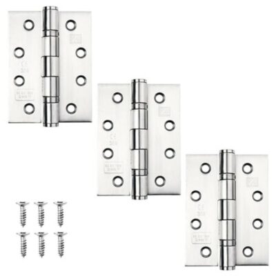 FIRE RATED HINGES 4″ X 3″X 2.5MM
