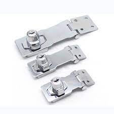 HASP AND STAPLE WITH LOCK HEAVY 4 “