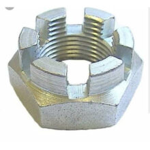 Castle Nut|M20 x 2.5mm Pitch 304 Stainless Steel Hex Slotted Castle Nuts