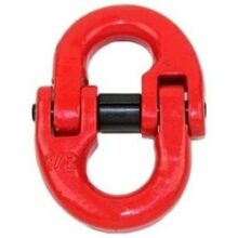 Connecting Links|Connecting Link Drop Forged Alloy Steel Chain Coupling Link, Hammer Lock Chain Connector (Size : 6-8)