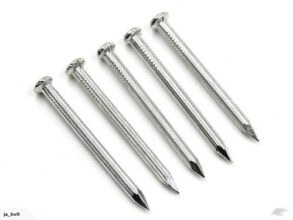 STEEL NAILS|Hard Steel Nails, Heavy Duty Nails for Hard Walls – Heavy Hanging, etc. Pack of 30.