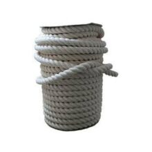 Cotton Rope Solid Braid Construction Cotton Sash Cord – 3/16 Inch x 100 Feet – Durable Cordage