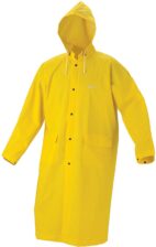 RAIN COAT PVC / POLYESTER MATERIAL -Yellow