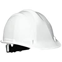 White Heavy Duty Safety Helmet Construction Bump Cap Impact Protective Hard Hat Vented