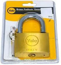 Yale Brass Padlock 70mm For sale