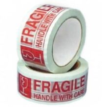 Fragile Handle With Care” Printed Shipping Packing Tape 2 Inch/48mm X 65 Metres