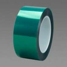 Hight Temperature  Polyester Tape,2 Inch High Temperature Polyester Green Masking Tape
