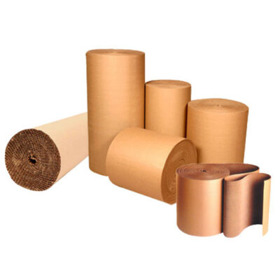 Corrugated Roll,Brown packing Corrugated roll, Cardboard roll 15M X 25 Inch 150 GSM
