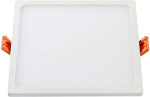 LED PANNEL 3” 3W WHITE WHITE SQUARE MAX 15192C-(1001537)
