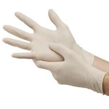 SURGICAL GLOVES { LATEX}