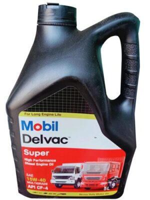 Air Filter Primary Mobil Delvac 1 5W-40 Fully Synthetic Performance Diesel Engine Oil (5 L)