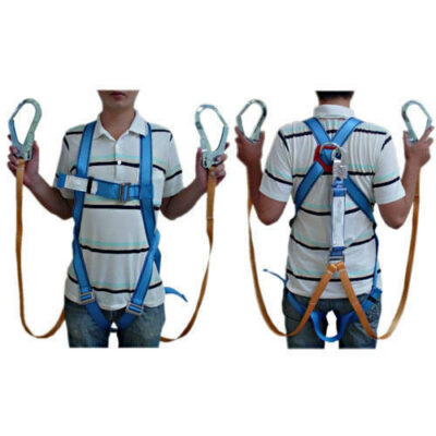 FULL BODY HARNESS DOUBLE TAIL WITH SHOCK ABSORBER