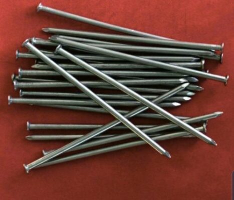 Common Wire Nail. Size : 0.5″, 1″, 2″, 3″, 4″, 5″ and 6″