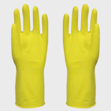 yellow Hand gloves