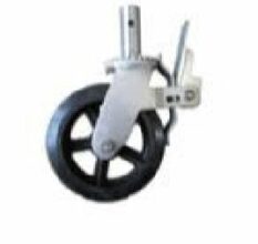 SCAFFOLDING INDUSTRIAL CASTER WHEEL WITH BRAKE 8″