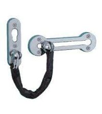 DOOR CHAIN GUARD HEAVY WITH LEATHER COVER