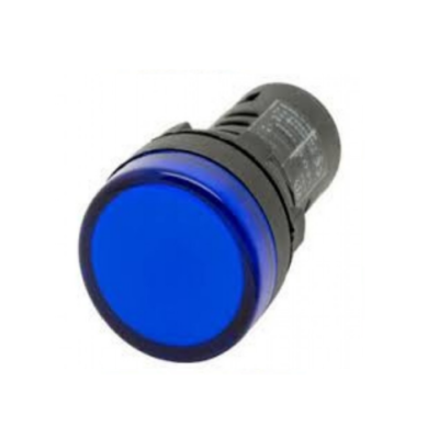 LED PANNEL INDICATOR LIGHT BLUE 220V GIFFEX-(1001540)